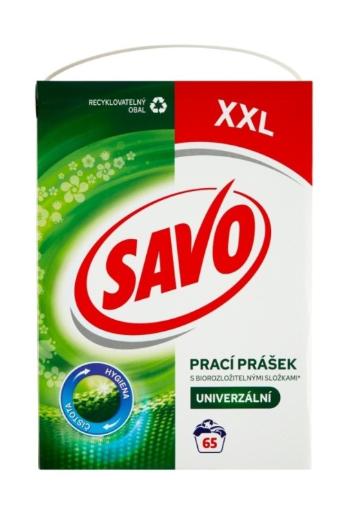 Savo 65dávek universal - Drogerie Prací prostředky Prací prášky nad 60 dávek